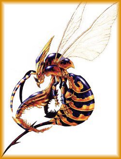 Artist's Rendition of Fairy Tale Killer Bee